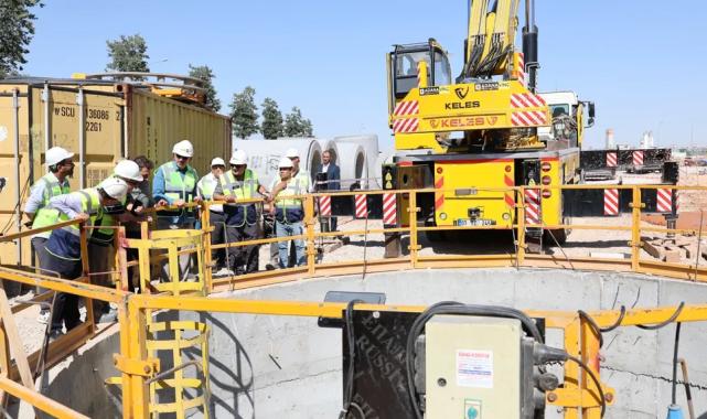 Konya’da mikro tünelle altyapı güçlendiriliyor