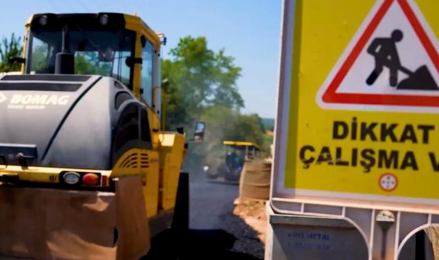 Körfez Sipahiler’de 2 kilometrelik yol yenilendi