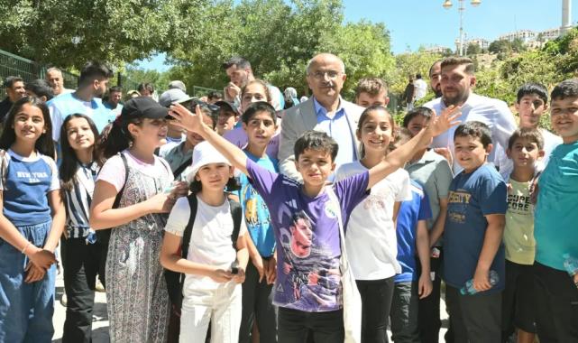 Malatya’da öğrencilerin “Yaz Seninle Güzel” programı keyfi