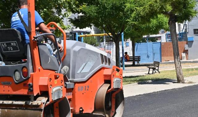 Manisa Büyükşehir’de yol yenilemelerine devam