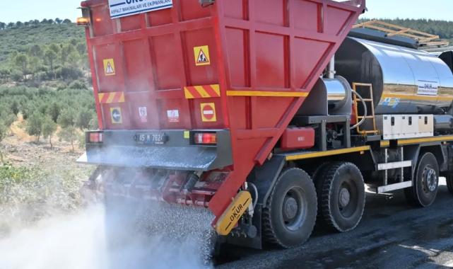 Manisa’da yeni nesil asfalt dönemi başladı