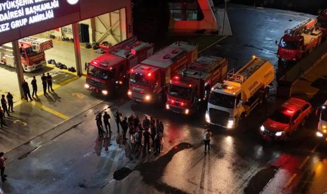 Manisa’daki orman yangınına Sakarya’dan destek