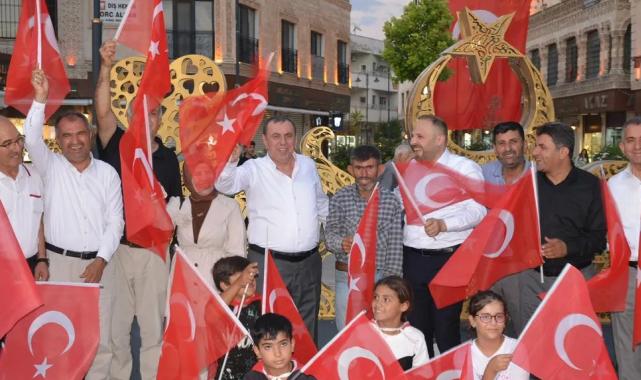Mardin’de Cumhurbaşkanı Erdoğan’ın çağrısına güçlü destek