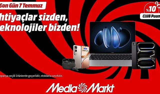 MediaMarkt’tan “İhtiyaçlar Sizde, Teknolojileri MediaMarkt’ta” kampanyası