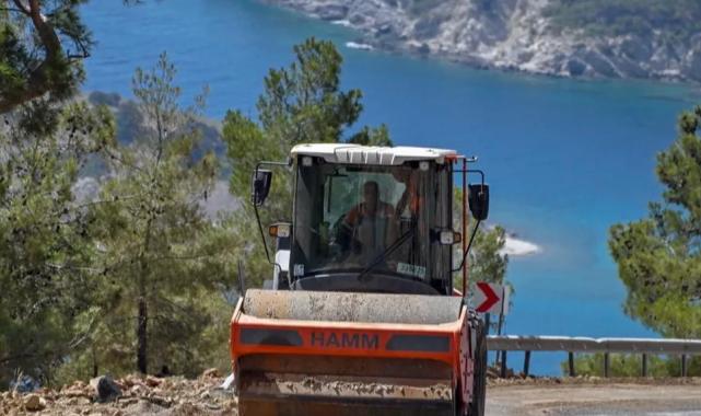 Mersin Büyükşehir’den Yeşilovacık yoluna konforlu dokunuş