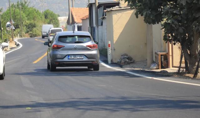 Milas kırsalındaki 80 milyonluk yol yatırımı tamamlandı