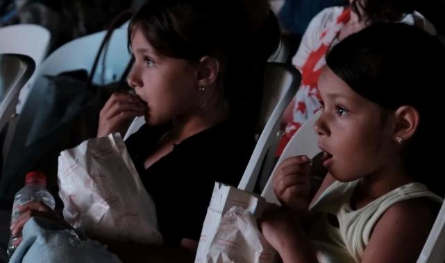 Milli İrade Meydanı’nda sinema keyfi bir başka güzel