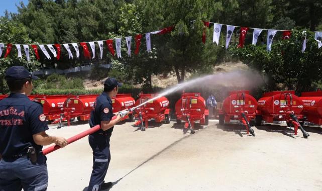Muğla Büyükşehir yangın filosunu güçlendirdi