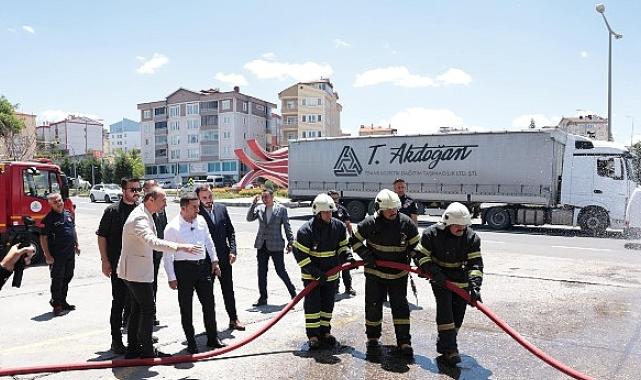 Nevşehir Belediyesi, Türkiye’nin İlk Elektrikli Araç Yangınına Özel Söndürme Sistemi Geliştirdi
