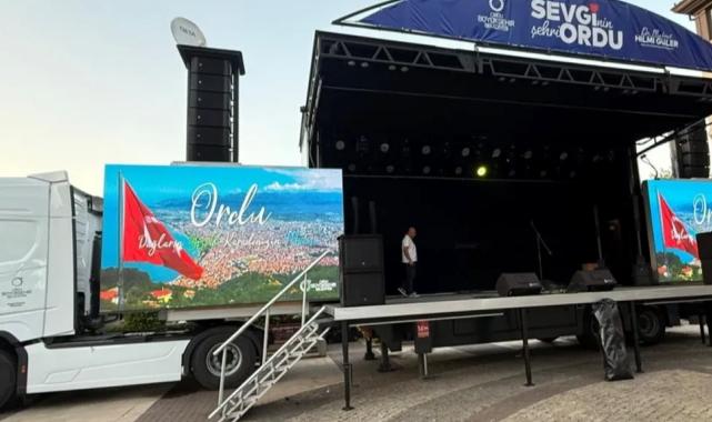 Ordu’da ‘Sevgi Tırı’ yolculuğa başlıyor