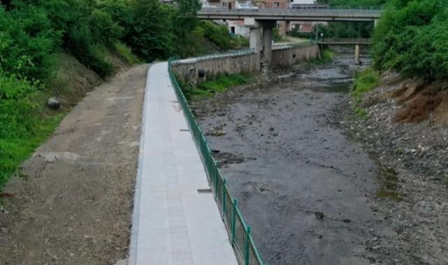 Ordu’nun Gözdesi Ilıca’da yeni yürüyüş yolu turizme değer katıyor