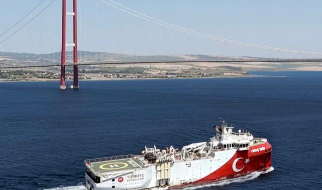 ‘Oruç Reis’ tarihi görevden Mavi Vatan’a döndü