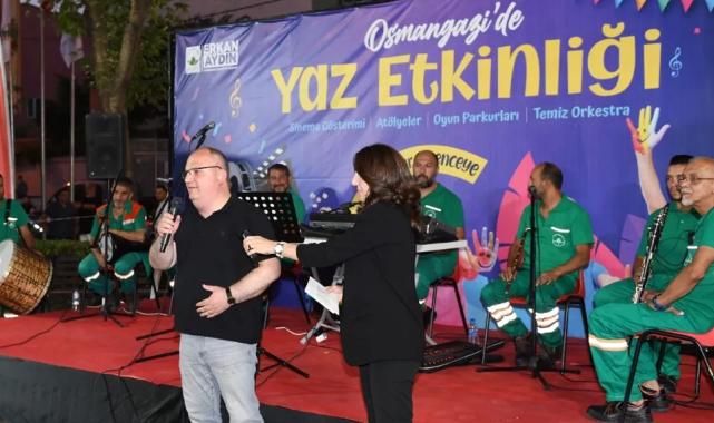 Osmangazi Belediyesi yaz coşkusunu mahallelere taşıyor
