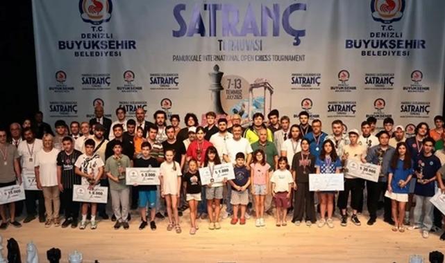 Pamukkale Uluslararası Açık Satranç Turnuvası sona erdi