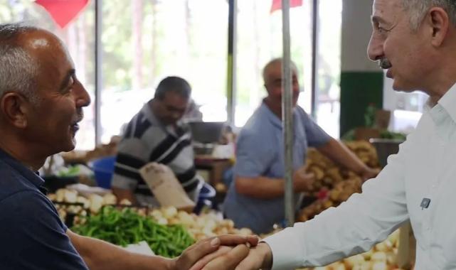 Perşembe Pazarı’nda Büyükakın’a yoğun ilgi