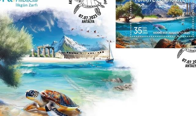 PTT’den ‘Akdeniz’e ilkgün zarfı