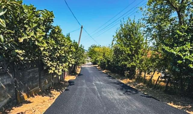 Sakarya Karasu’da bir mahallenin ulaşım hattı daha yenilendi