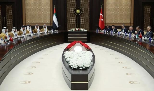 Türkiye ile BAE arasında 7 anlaşma imzalandu