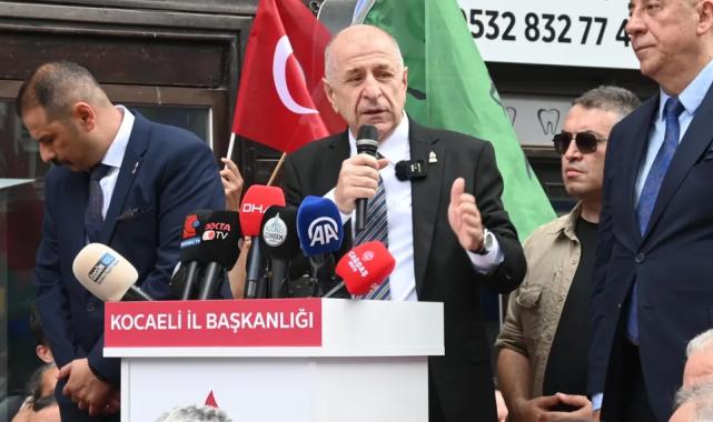 Ümit Özdağ: AKP-MHP-DEM ittifakının sonuna kadar karşısındayım
