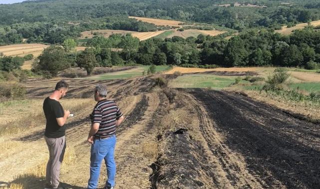 Yangında zarar gören çiftçilere Kocaeli’de tohum desteği