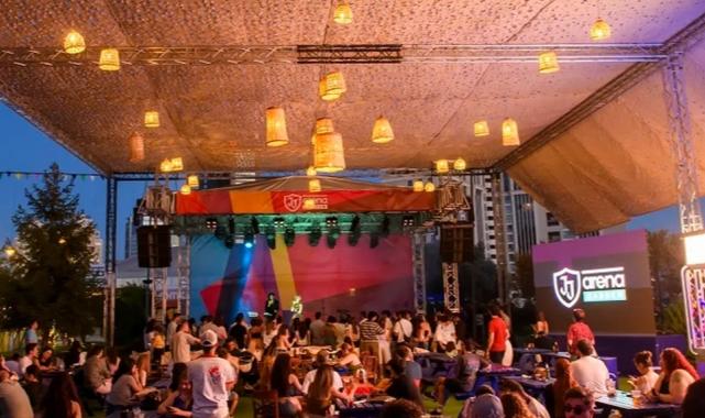 Yaz akşamlarına yeni soluk… JJ Arena Garden açıldı