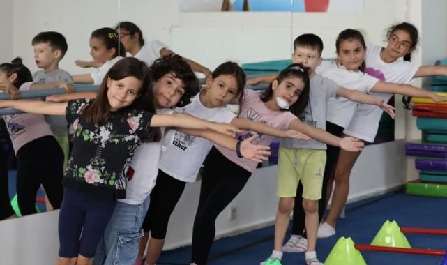 Yaz dönemi çocuk spor eğitimleri doludizgin devam ediyor