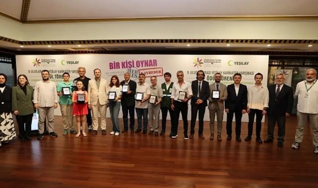 Yeşilay’ın 9’uncu Uluslarası Karikatür Yarışması’nda ödüller sahiplerini buldu
