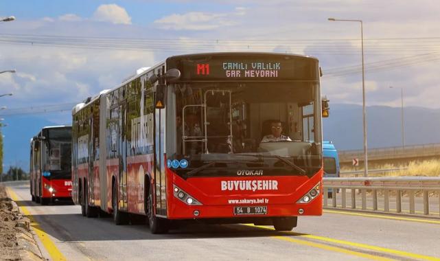 30 Ağustos’ta Sakarya’da ulaşım ücretsiz