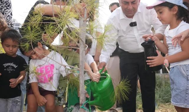 Adana’da gelecek için fidanlar dikildi