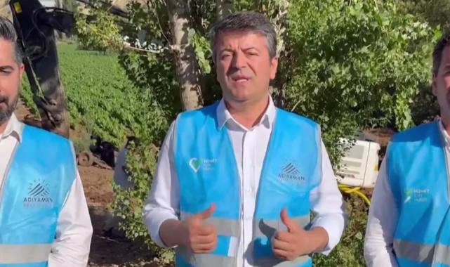Adıyaman’da göreve iadesi ardından ilk ziyareti Havşeri İsale Hattı’na yaptı