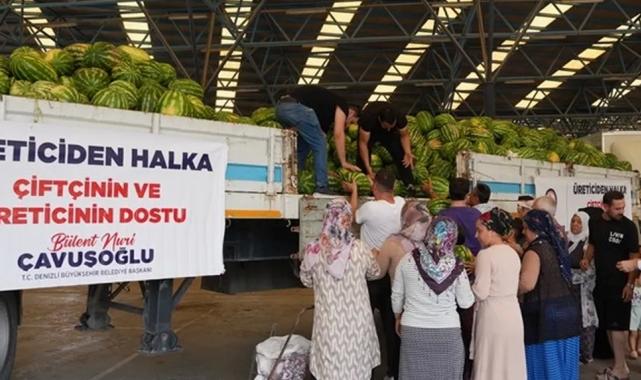 Alın teri ziyan olmadı, sofralara ulaştı