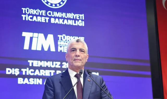 Bakan Bolat’tan ihracat değerlendirmesi… Temmuz’da ihracat yapılan ülke sayısı 165’e ulaştı