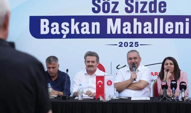 Başkan Özarslan mahalle buluşmalarıyla vatandaşın yanında