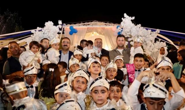 Belediyeden yetimlere toplu sünnet şöleni