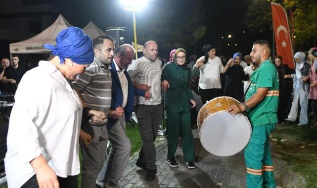 Bursa Osmangazi’de yaz akşamları eğlenceli geçiyor