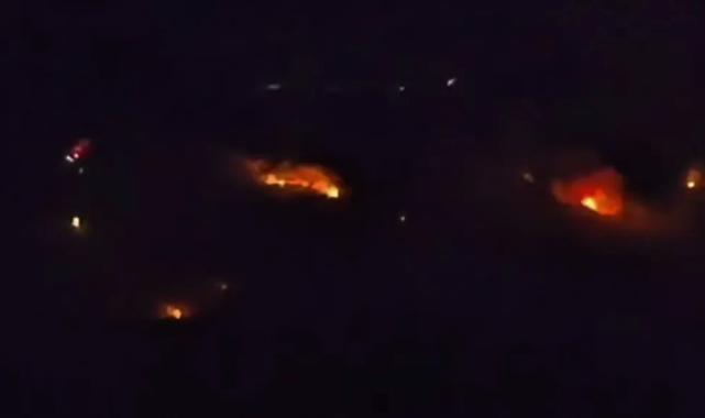 Bursa Yenişehir’deki yangın büyük ölçüde kontrol altında