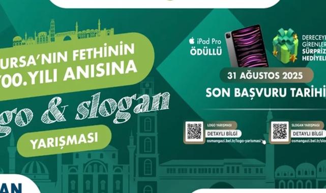 Bursa’da fethin 700’üncü yılına özel Osmangazi’den logo ve slogan yarışması