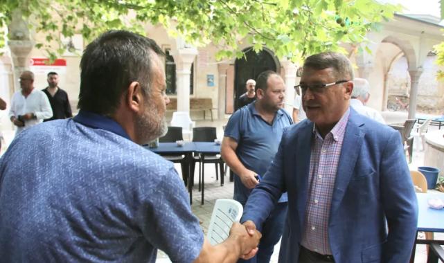 Bursa’da yangın bölgelerine BESOB ziyareti