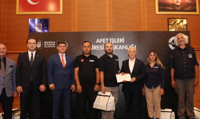 Bursa’nın orman kahramanlarına bir teşekkür de Büyükşehir’den