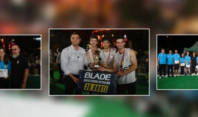 Büyük heyecana sahne olan sokak basketbolu sona erdi