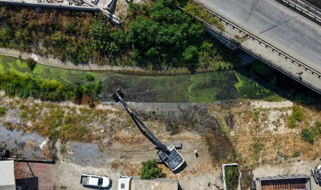 Çark Deresi ve çevresi için kapsamlı temizlik çalışmaları devam ediyor