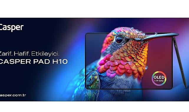 Casper’dan mobil üretkenlikte yeni dönem: OLED ekran ve ultra hafiflik – Casper PAD Tablet
