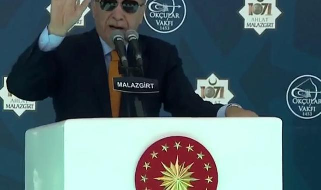 Cumhurbaşkanı Erdoğan Malazgirt’te (CANLI)