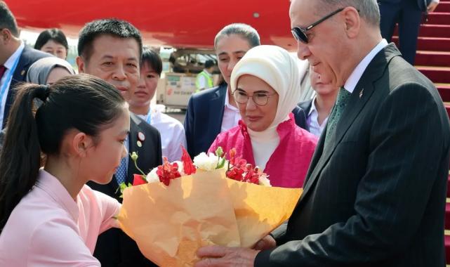 Cumhurbaşkanı Erdoğan, Şanghay İşbirliği Örgütü Zirvesi için Çin’de