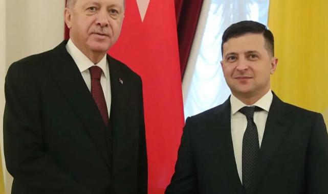 Cumhurbaşkanı Erdoğan Zelenski ile görüştü