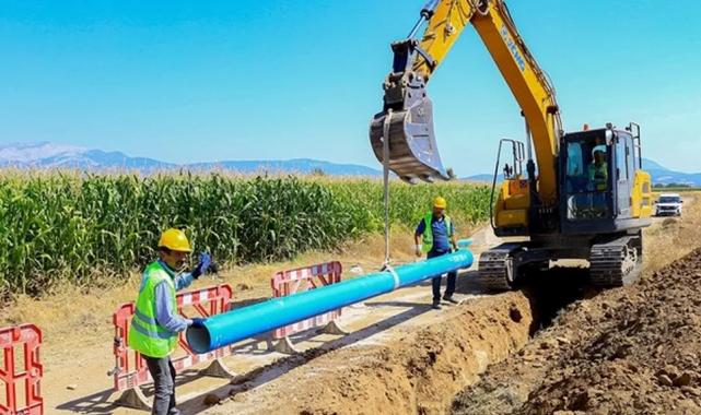 Denizli Tavas’ta asbest borular tarihe karışıyor