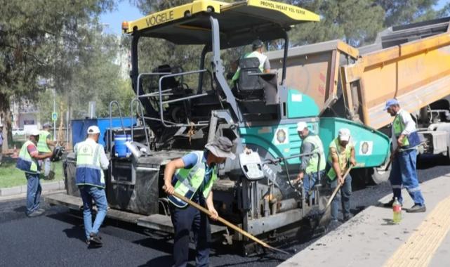 Diyarbakır Büyükşehir yolları yeniliyor