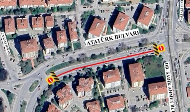 Eskişehir’de Atatürk Bulvarı 4 etapta yenileniyor