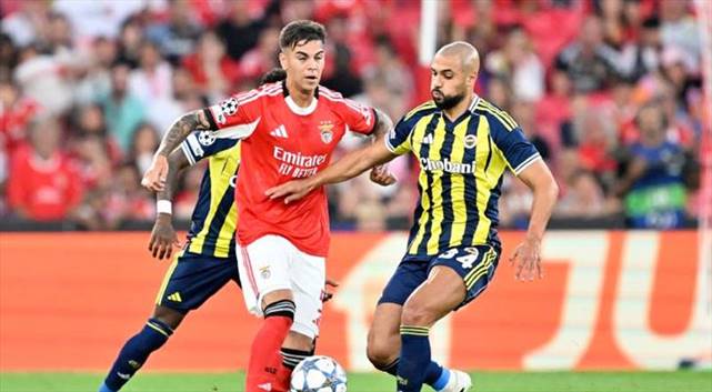 Benfica 1-0 Fenerbahçe (Maç Sonucu) Fener Şampiyonlar Ligi’ne veda etti!