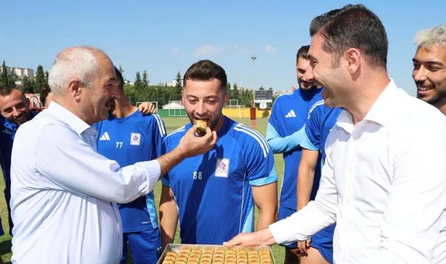 Gebzespor’a Başkan Büyükgöz’den dopingli ziyaret
